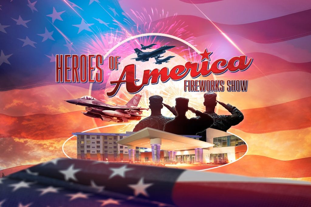 Hero's of America Firework Show