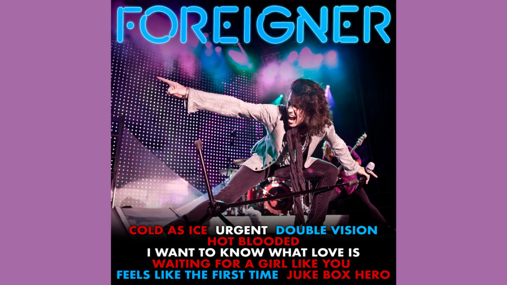 Foreigner performing at Apache Casino Hotel