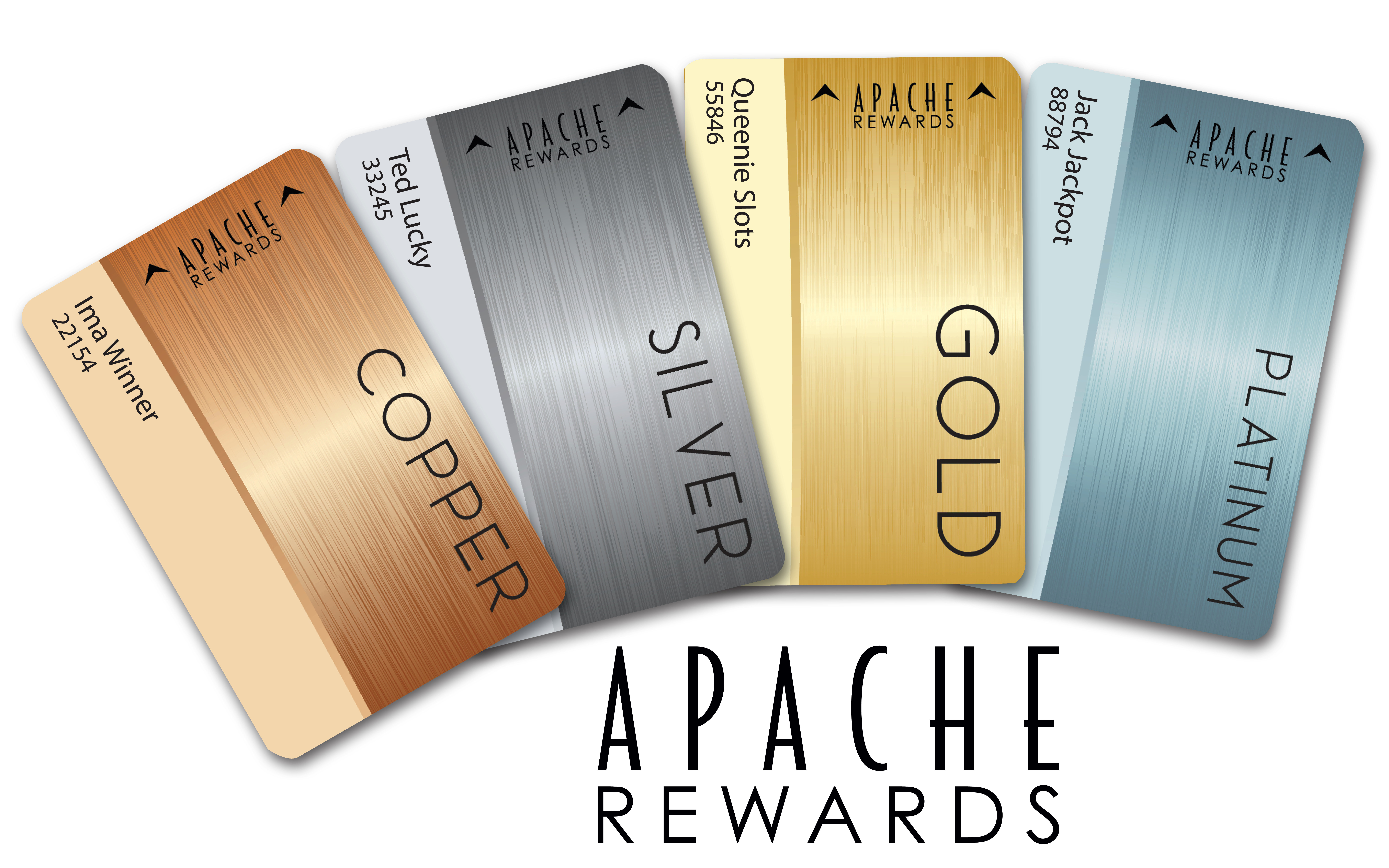 apache casino rewards cards